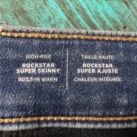 Old Navy High Rise Rockstar Super Skinny Jeans Size 16 - Picture 12 of 12